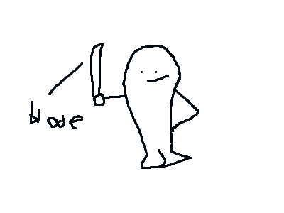 sharkblade but worse