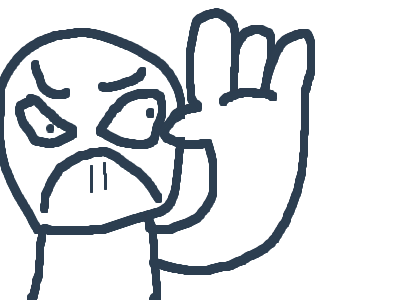 Coming in for the slap