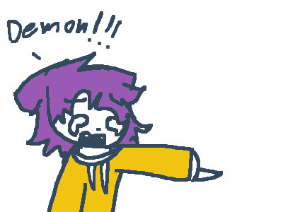 @WoflyXD is afraid of lemon demon