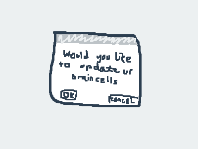 pls update your brain cells