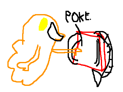 pokey orange ghost picture (luigi's mansion gamecu