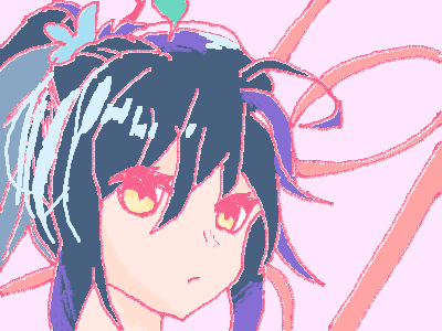 tried using pencil for once