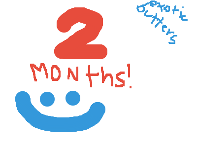 2 MONTHS OF BEING A MEMBER!