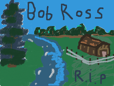 bob ross>