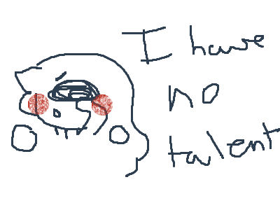 I can't draw in anime style