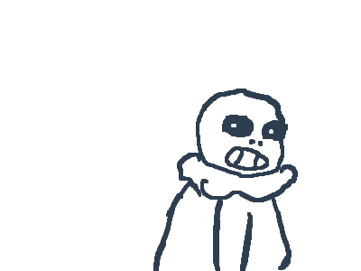 Unironic sans fight