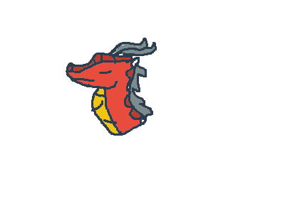 Flame from wing of fire