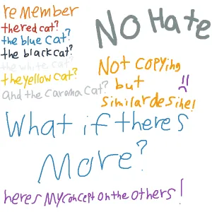More color cats? (My concept.. no hate)
