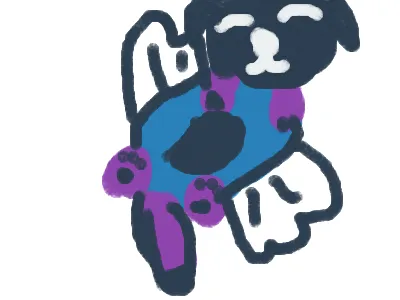 cute fictional dog