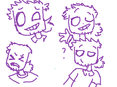 trying out that new art technique I taught meself