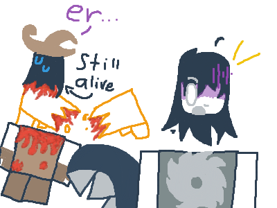 “OH NO…..OUR TABLE……ITS BROKEN!?”