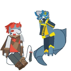 just joking around (Sword, Medkit and Rocket)