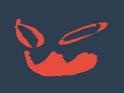 Spooky face