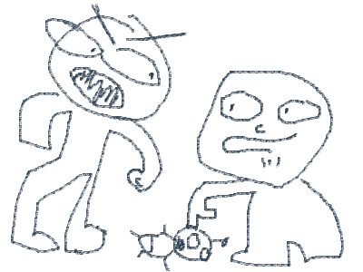 dont touch the child