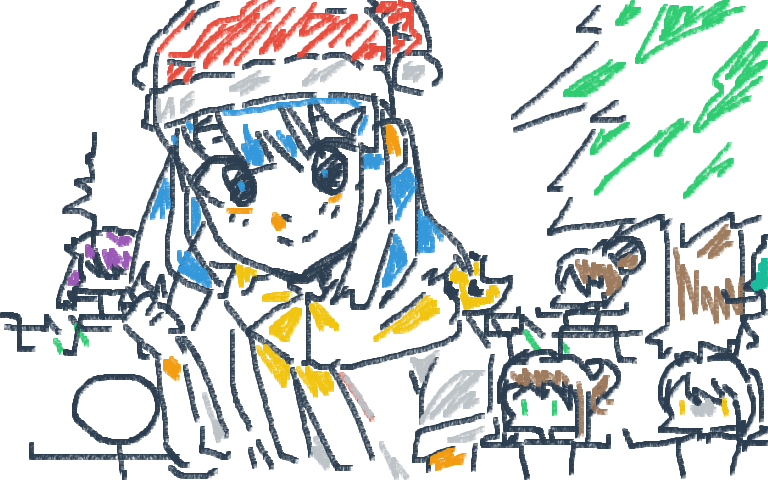 was busy for christmas so have late doodle