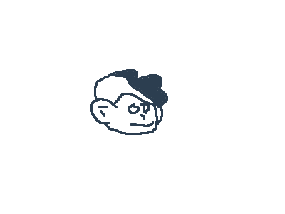 My drawings on paper be like: