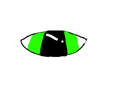 Green cat eye