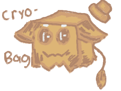 My Colored Head Bag Oc!