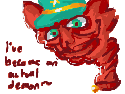 why is the brush thicc when i use the pen