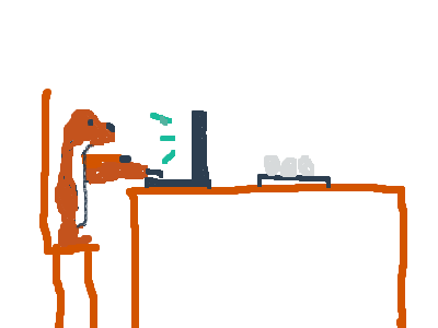 Literally a Weasel Animating (Look at Name...)