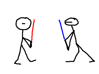 Lightsaber fight part2