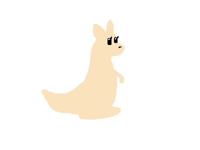 kangaroo (first time drawing 1)