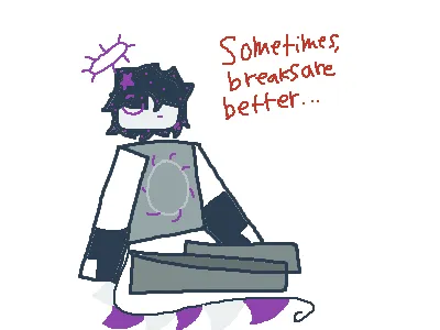 Taking a little breather- after the message I put-