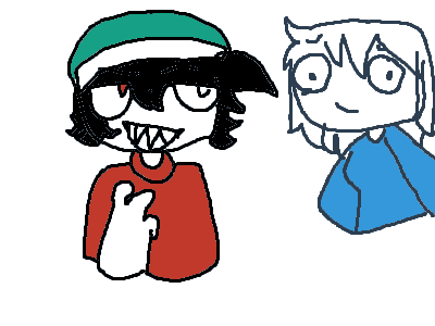 runs around screaming in french