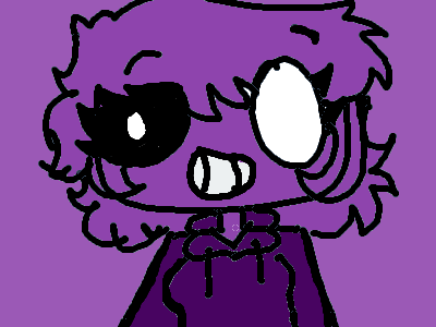 The fact I believe I'm possessed by purple guy..