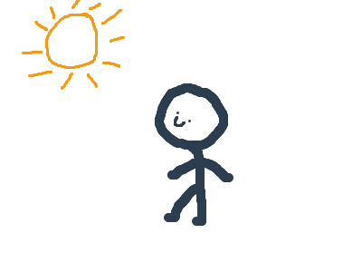 A Stick Figure I Made For No Reason