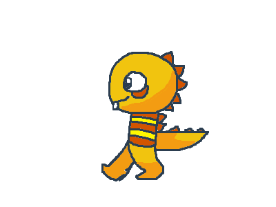 walk cycle (monster kid)