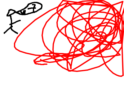 The duck walked down to the lemonade stand