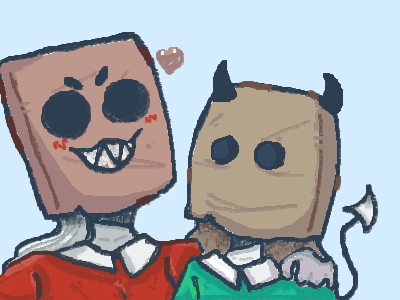 Paper-Chan & Her Friend