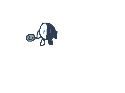 NotKirby behind the pot