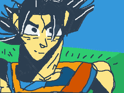 goku and im seven years old 