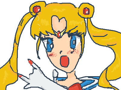 And now in the name of the moon I will punish you!