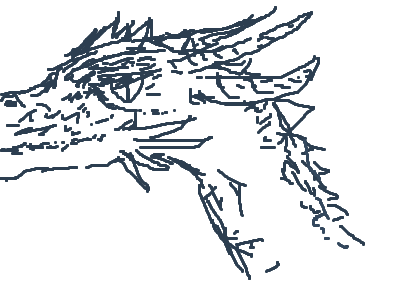 Dragon drawing, again...