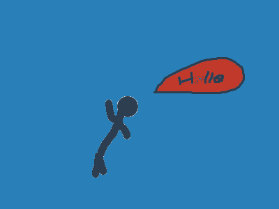 the weirdest way to say hello