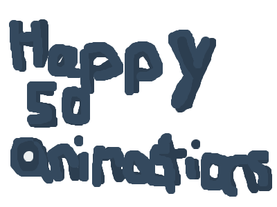 happy 50 animations- yes i'm back