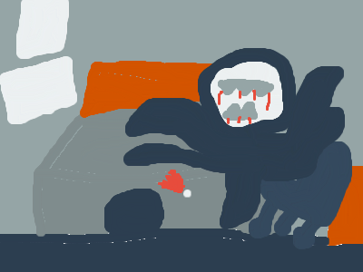 Mom when i spill juice on the carpet