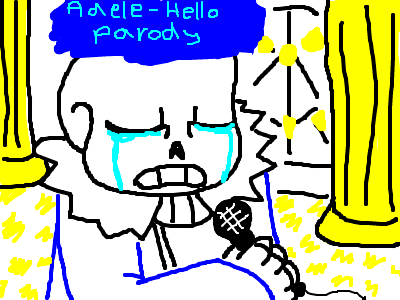 Undertale - Sans sings Hello - Adele - SAD