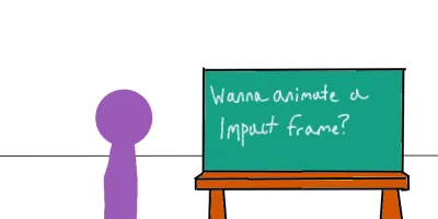 Impact frames tutorial (Simple)