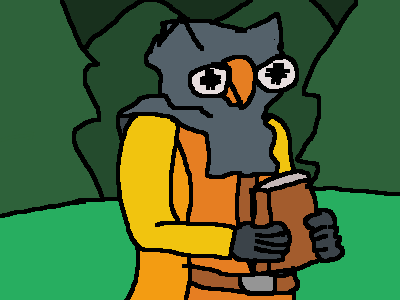 Owl cult participant