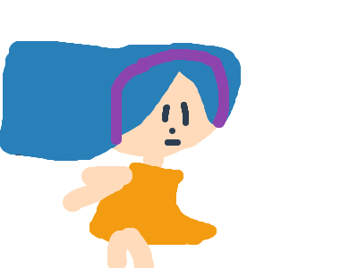 I prettended to fly like a butterfly