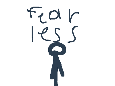 fear less meme black the most warning blood power