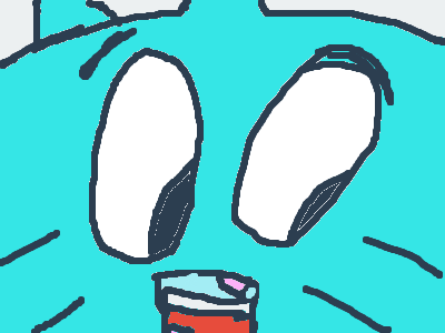 guess the person from the cartoon i guess