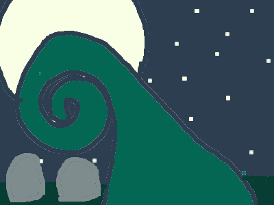 The nightmare befror christmas drawing