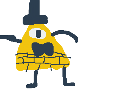 bill cipher to gravity falls fans.