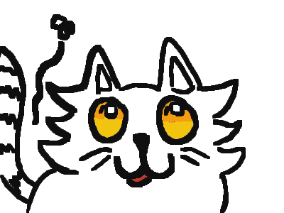 My cat actually does this