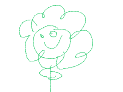 Bye bye green flower ?